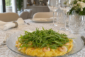 FRITTATA CON GAMBERETTI, PATATE E RUCOLA